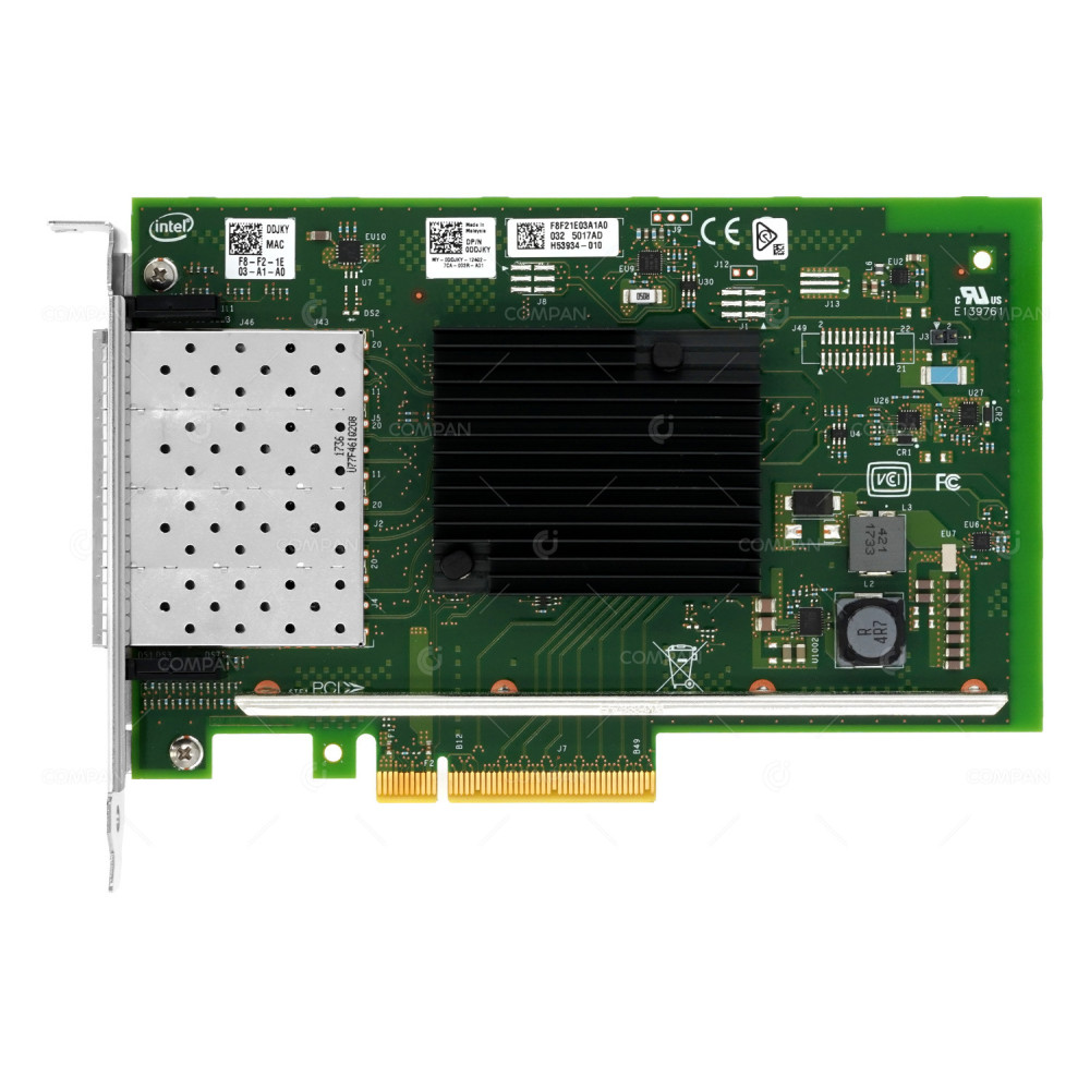 DDJKY DELL X710-DA4 QUAD PORT 10GB SFP+ PCIE ADAPTER